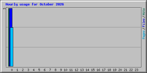 Hourly usage for October 2026